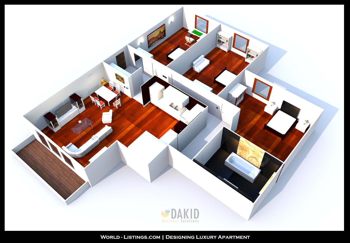 apartment technical layout