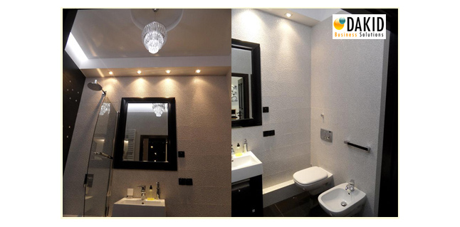 luxury bathroom architectural project